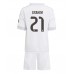 Real Madrid Brahim Diaz #21 Barnkläder Hemma matchtröja till baby 2025-26 Kortärmad (+ Korta byxor) Billigt
